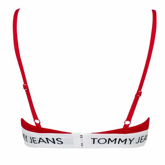 Tommy Hilfiger Padded Triangle (Ext Sizes) Дълбок Красно 