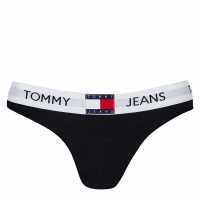 Tommy Hilfiger Thong (Ext Sizes) Черно 