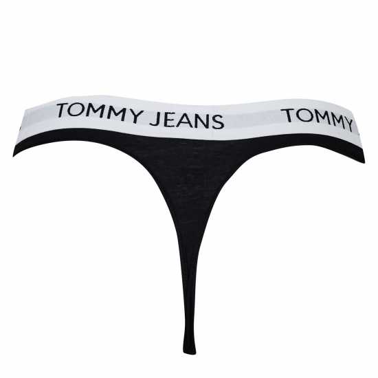 Tommy Hilfiger Thong (Ext Sizes) Черно 