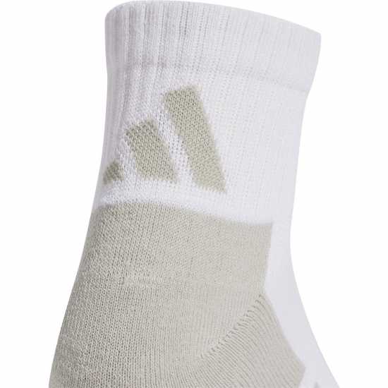 Adidas Aeroready Ankle 6 Pack Socks Womens Бяло/Сиво Дамски чорапи