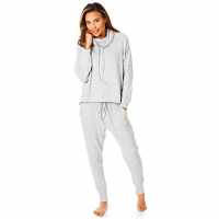 Light And Shade And Shade Pretty Woman - Pwc4955 Ladies Knit Twosie Pyjama Set Womens  Дамски пижами