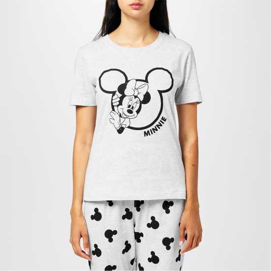 Character Short Sleeve Pyjama Set Womens Мини Дамско облекло плюс размер