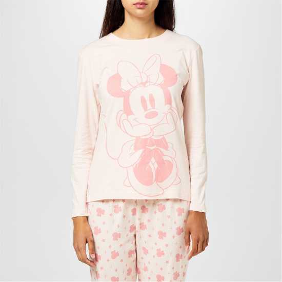 Character Long Sleeve Pyjama Set Womens Мини Дамско облекло плюс размер