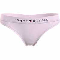 Tommy Hilfiger Logo Thong Светло розово 