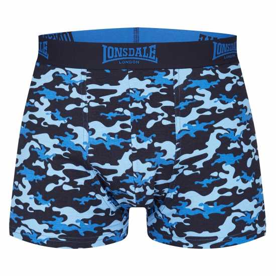 Lonsdale 2 Чифта Боксерки 2 Pack Trunk Mens  