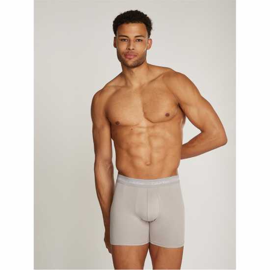 Calvin Klein 3 Pack Boxer Briefs Черно/Синьо/СивоQRH 