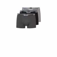 Hugo Boss Boss 3-Pack Power Boxer Shorts Черно/Чар/Сив061 