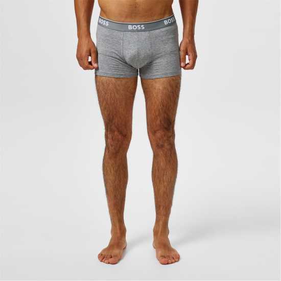 Hugo Boss Boss 3-Pack Power Boxer Shorts Черно/Чар/Сив061 