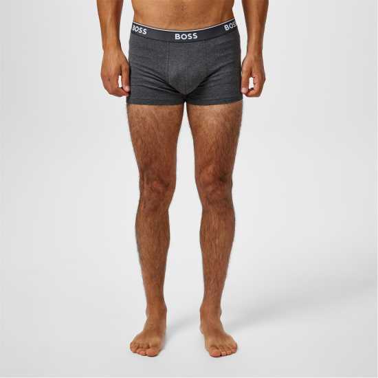 Hugo Boss Boss 3-Pack Power Boxer Shorts Черно/Чар/Сив061 