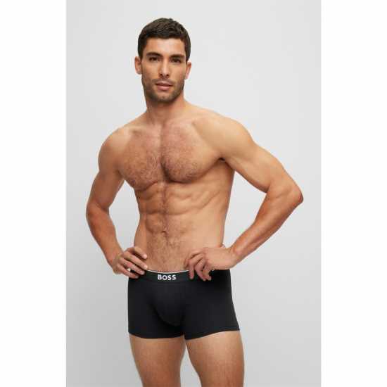 Hugo Boss Boss 3-Pack Power Boxer Shorts Черно/Бяло/Сиво 999 