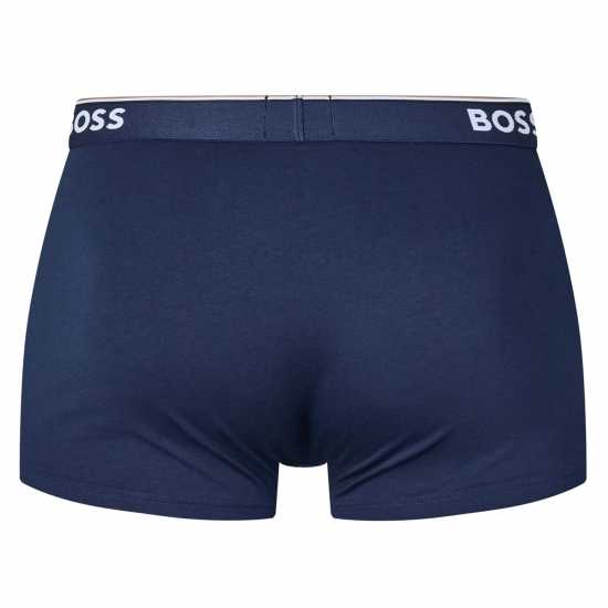 Hugo Boss Boss 3-Pack Power Boxer Shorts Син/Син/Чер975 