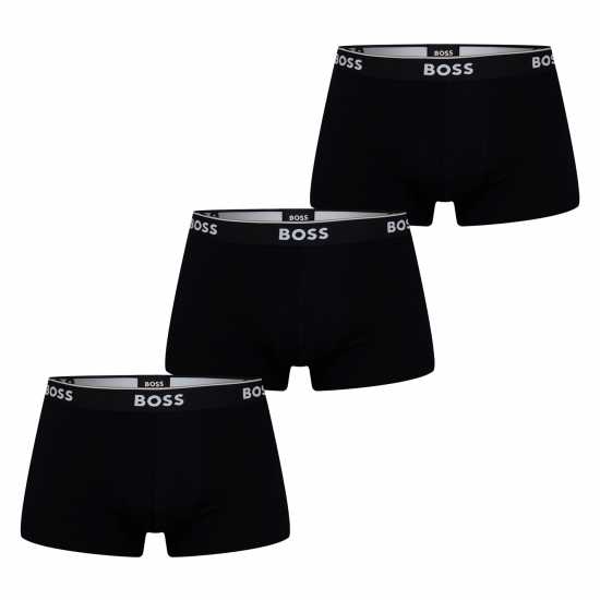 Hugo Boss Boss 3-Pack Power Boxer Shorts Черно 001 