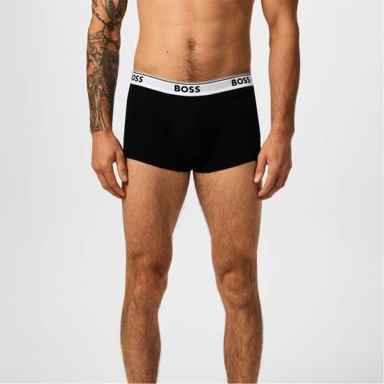 Hugo Boss Boss 3-Pack Power Boxer Shorts Черно/Бяло 994 