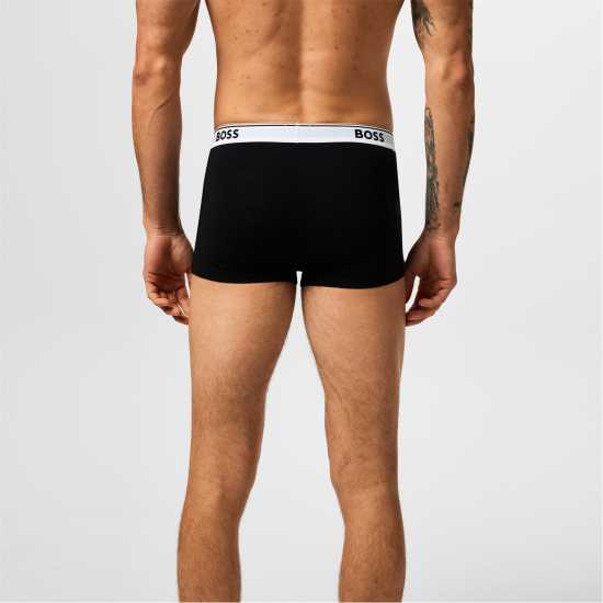 Hugo Boss Boss 3-Pack Power Boxer Shorts Черно/Бяло 994 