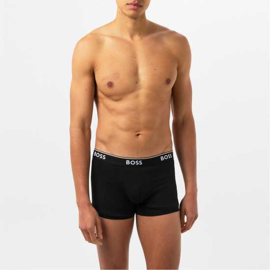 Hugo Boss Boss 3-Pack Power Boxer Shorts Черно/Черно/Черно997 