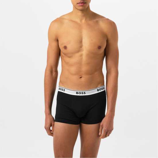 Hugo Boss Boss 3-Pack Power Boxer Shorts Черно/Черно/Черно997 