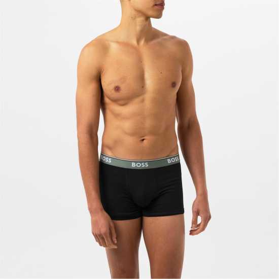 Hugo Boss Boss 3-Pack Power Boxer Shorts Черно/Черно/Черно997 