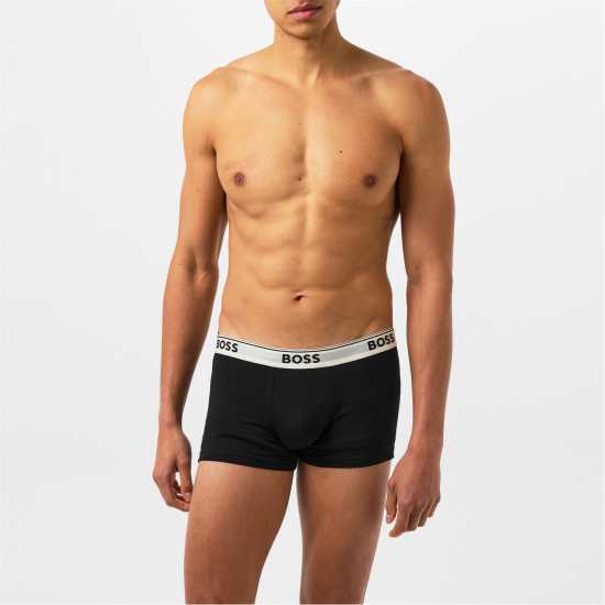 Hugo Boss Boss 3-Pack Power Boxer Shorts Черно/Черно/Черно 978 