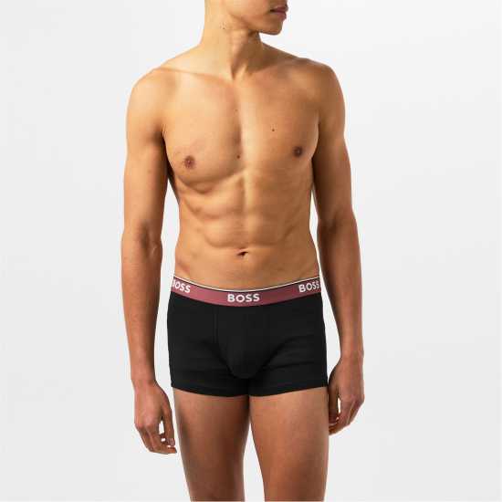 Hugo Boss Boss 3-Pack Power Boxer Shorts Черно/Черно/Черно 978 