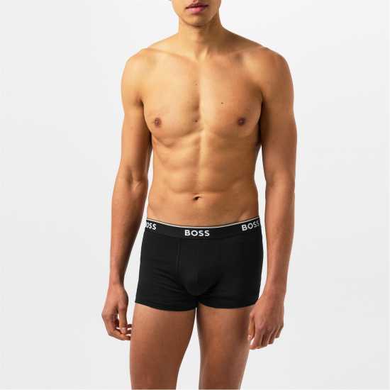 Hugo Boss Boss 3-Pack Power Boxer Shorts Черно/Черно/Черно 978 