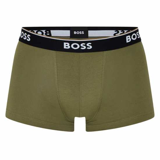 Hugo Boss Boss 3-Pack Power Boxer Shorts AOP / Зелен / Черен 965 