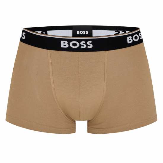 Hugo Boss Boss 3-Pack Power Boxer Shorts AOP/Кафяво/Черно 962 