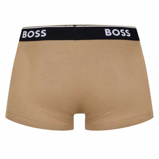 Hugo Boss Boss 3-Pack Power Boxer Shorts AOP/Кафяво/Черно 962 