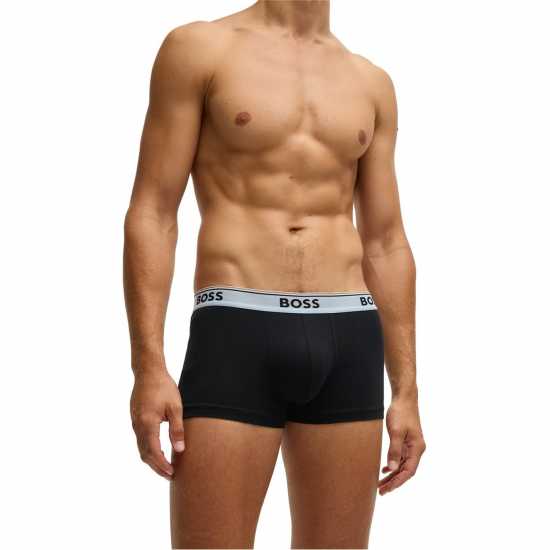 Hugo Boss Boss 3-Pack Power Boxer Shorts Черно/Черно/Черно 975 