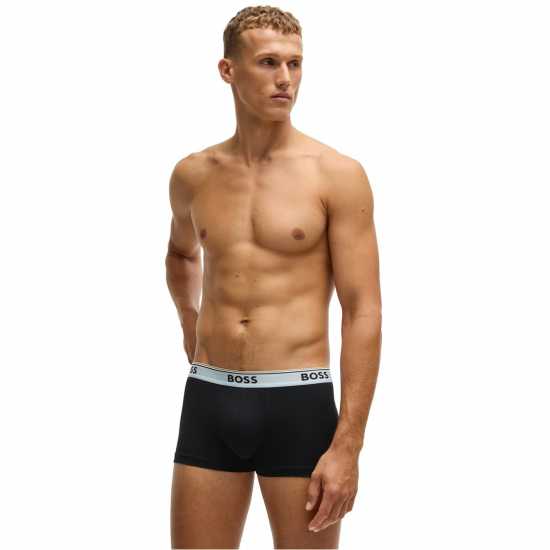 Hugo Boss Boss 3-Pack Power Boxer Shorts Черно/Черно/Черно 975 