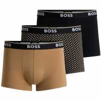 Hugo Boss Boss 3-Pack Power Boxer Shorts AOP/Бей/Чер 964 