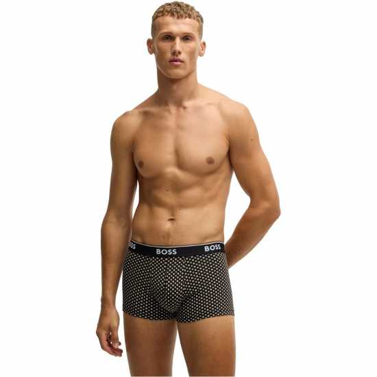 Hugo Boss Boss 3-Pack Power Boxer Shorts AOP/Бей/Чер 964 