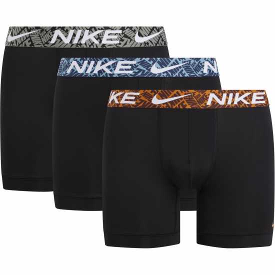 Nike Мъжки Боксерки 3 Pack Dri-Fit Boxer Shorts Mens  