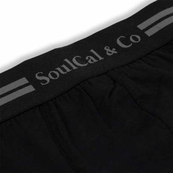 Soulcal 5Pk Bamboo Underwear Черно Мъжко бельо