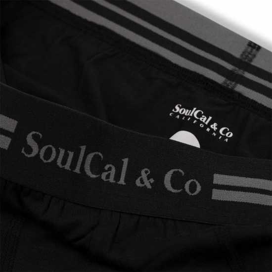 Soulcal 5Pk Bamboo Underwear Черно Мъжко бельо