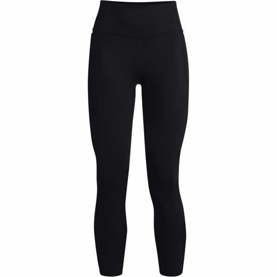 Under Armour Meridian Ankle Leggings Womens Черно/сребро Дамски долни дрехи