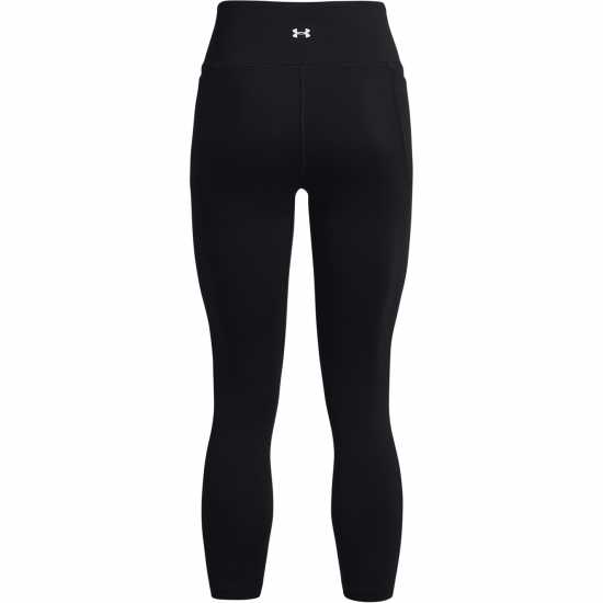 Under Armour Meridian Ankle Leggings Womens Черно/сребро Дамски долни дрехи