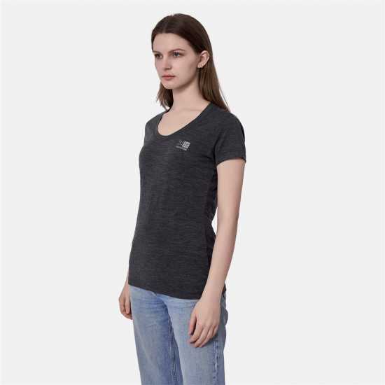 Karrimor Merino Tee Ld51 Сиво Дамски долни дрехи