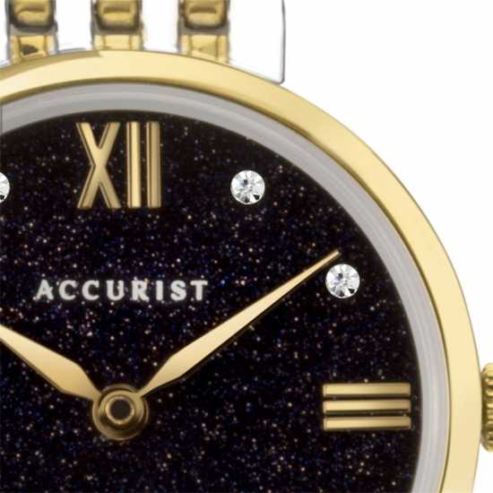 Accurist Two Tone Glitter Watch  Бижутерия