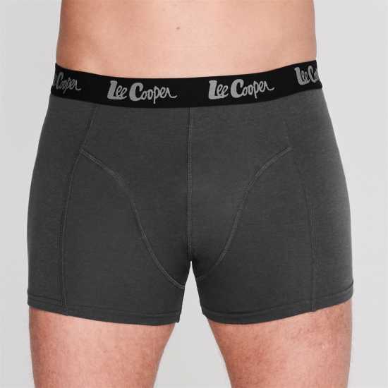 Lee Cooper Cooper 10 Pack Hipster Trunk Mens Multi Grey Мъжко облекло за едри хора