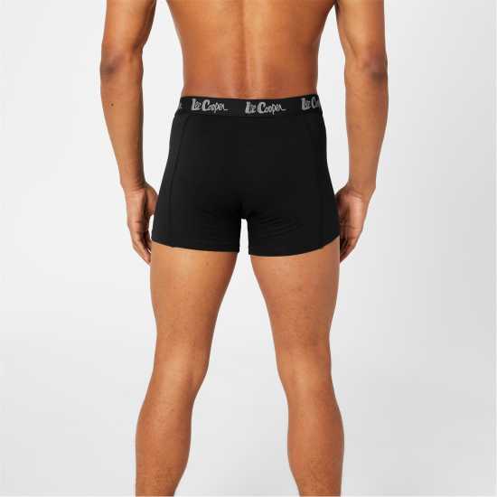 Lee Cooper Cooper Men's 10-Pack Hipster Trunks Черно Мъжко облекло за едри хора