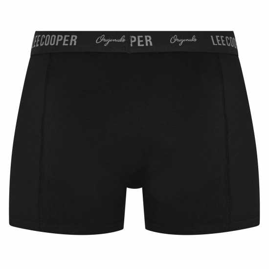 Lee Cooper Cooper 10 Pack Hipster Trunk Mens Black Мъжко облекло за едри хора