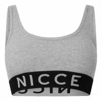 Nicce Lull Bralette Ld99 Сив марл Дамско бельо