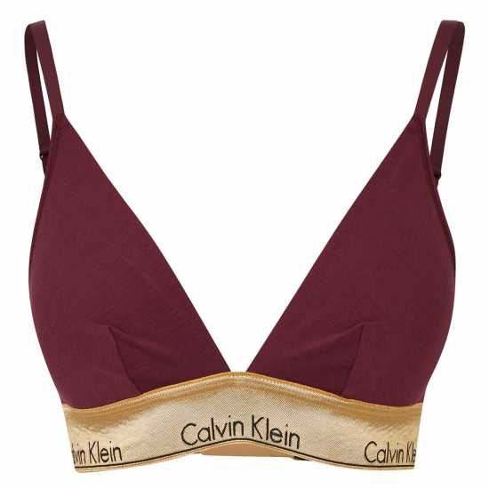 Calvin Klein Cotton Triangle Bra Тониран порт Дамско бельо