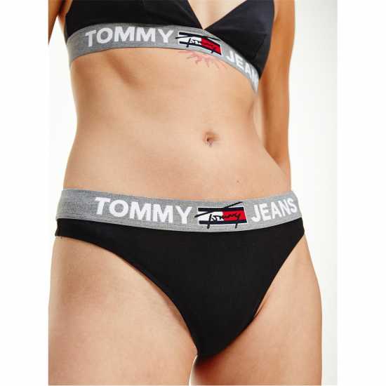 Tommy Hilfiger Thong Черно 