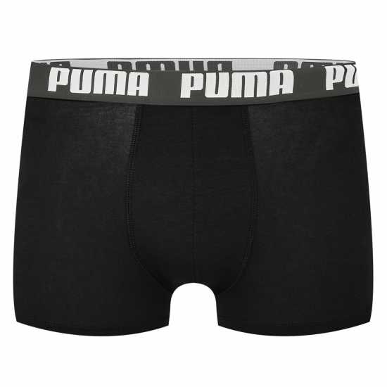 Puma Мъжки Боксерки 2 Pack Boxers Mens Лесна Нощ 