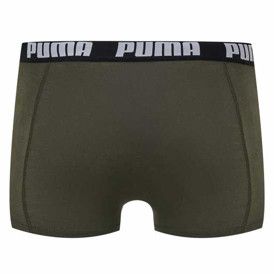 Puma Мъжки Боксерки 2 Pack Boxers Mens Лесна Нощ 