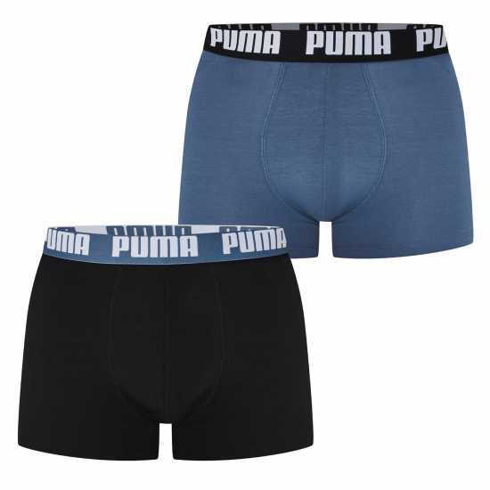 Puma Мъжки Боксерки 2 Pack Boxers Mens  