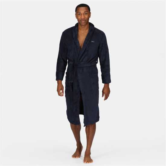 Ben Sherman Randol Fleece Robe Морска синьо 