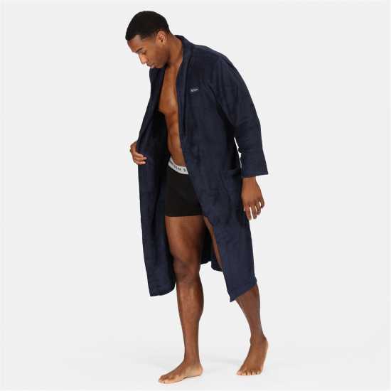 Ben Sherman Randol Fleece Robe Морска синьо 