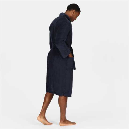 Ben Sherman Randol Fleece Robe Морска синьо 